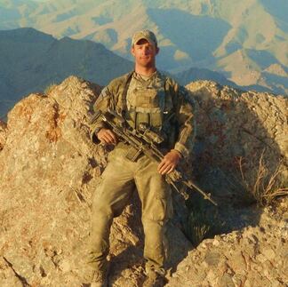Michael DeVault during his Army service